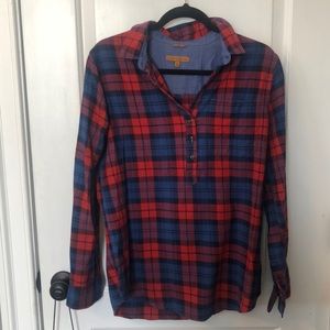 Flannel button down shirt